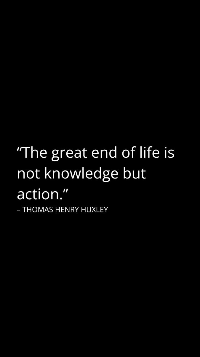 mfaenlle's tweet photo. Knowledge alone isn't enough. Huxley says you gotta apply it. Turn learning into action. That's where transformation happens. 💡💪
#Huxley #TakeAction #ApplyKnowledge #quotes https://t.co/HSEY83DGYn