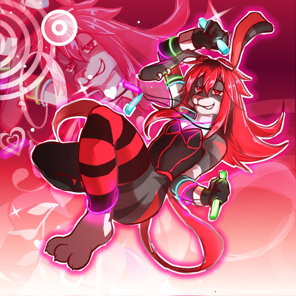 Quick Bunnysona drawing while I finish up my stuffs