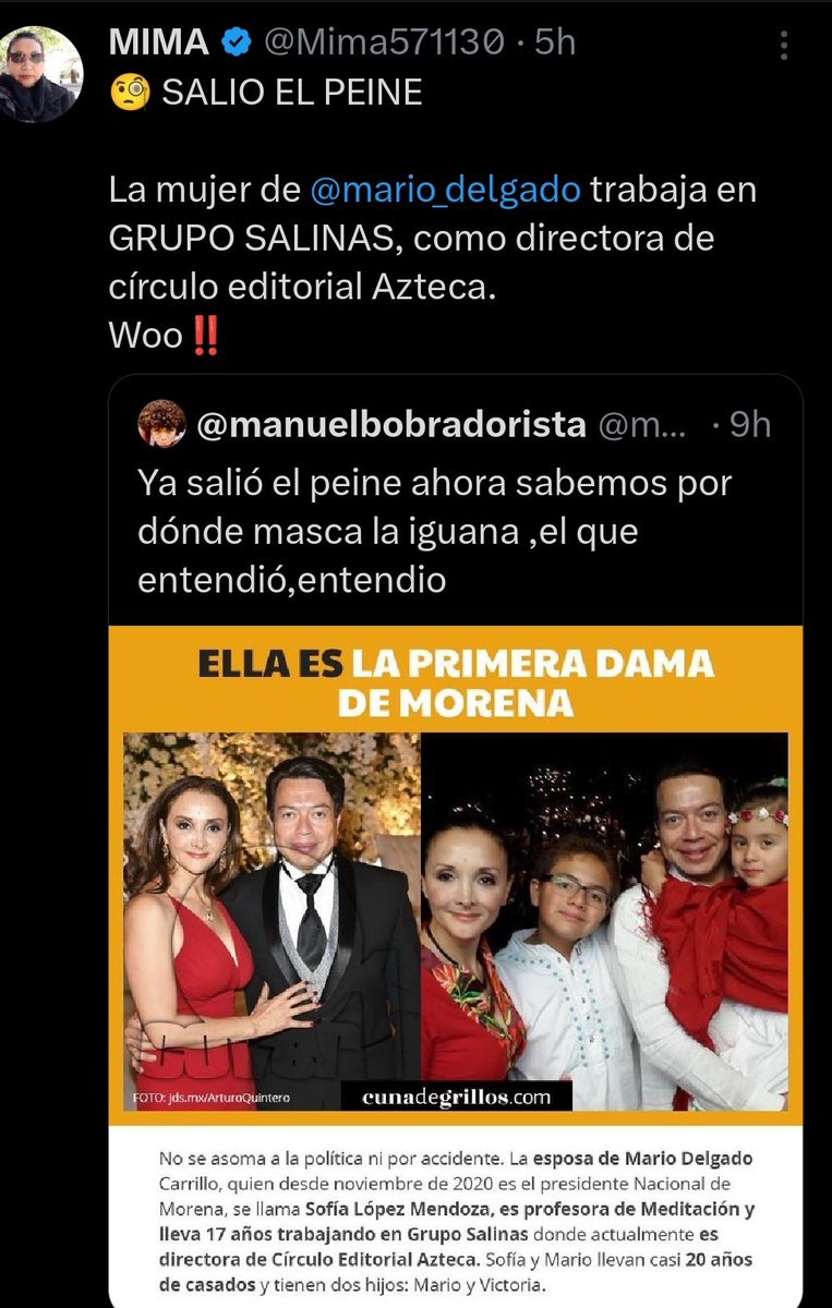 duopp2's tweet image. Llevo casi los mismos #bots prianistas bloqueados que #bots Morenistas-Delgadistas (?) estos últimos días.

Al grupo de @mario_delgado le molesta muchísimo la disidencia y la crítica...

Pues que vaya mucho a chingar a su madre porque el Obradorismo no se erradicará jamás!