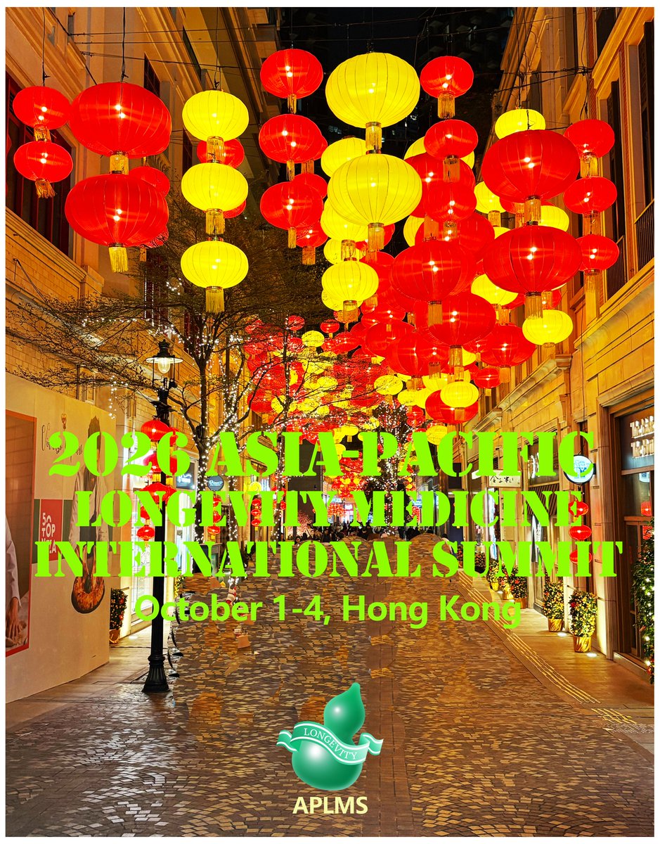 Asia-Pacific Longevity Society tweet media