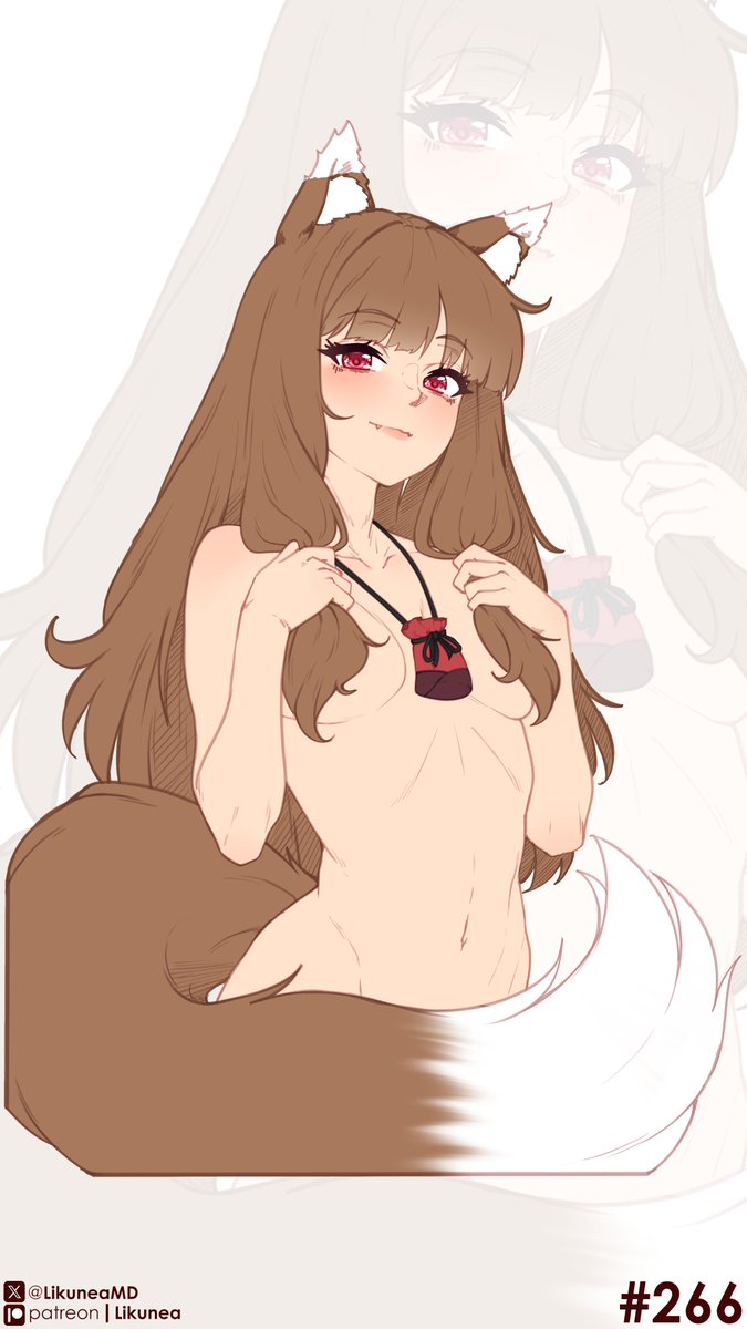 🌾Day  266🌾  

Early access to finished works and polls:                                  patreon.com/c/Likunea 

#100日チャレンジ #daily_holo #holo #horo #spiceandwolf #狼と香辛料 #digitalart #digitalartwork #animegirl #nsfw