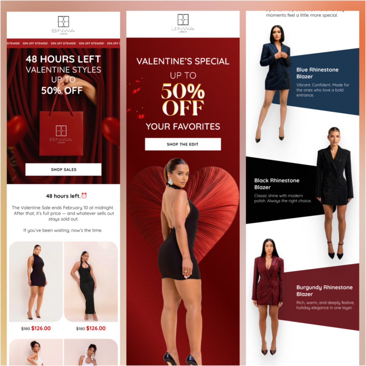 dewale_designer's tweet photo. The emails went out early.
The results came in on time.
The post? A little late.
Valentine delayed ≠ Valentine denied. ❤️

#ValentinesDay2026  #emaildesign #emailmarketing #ecommerce #dtc #Hiring https://t.co/bK8GmlWfDd
