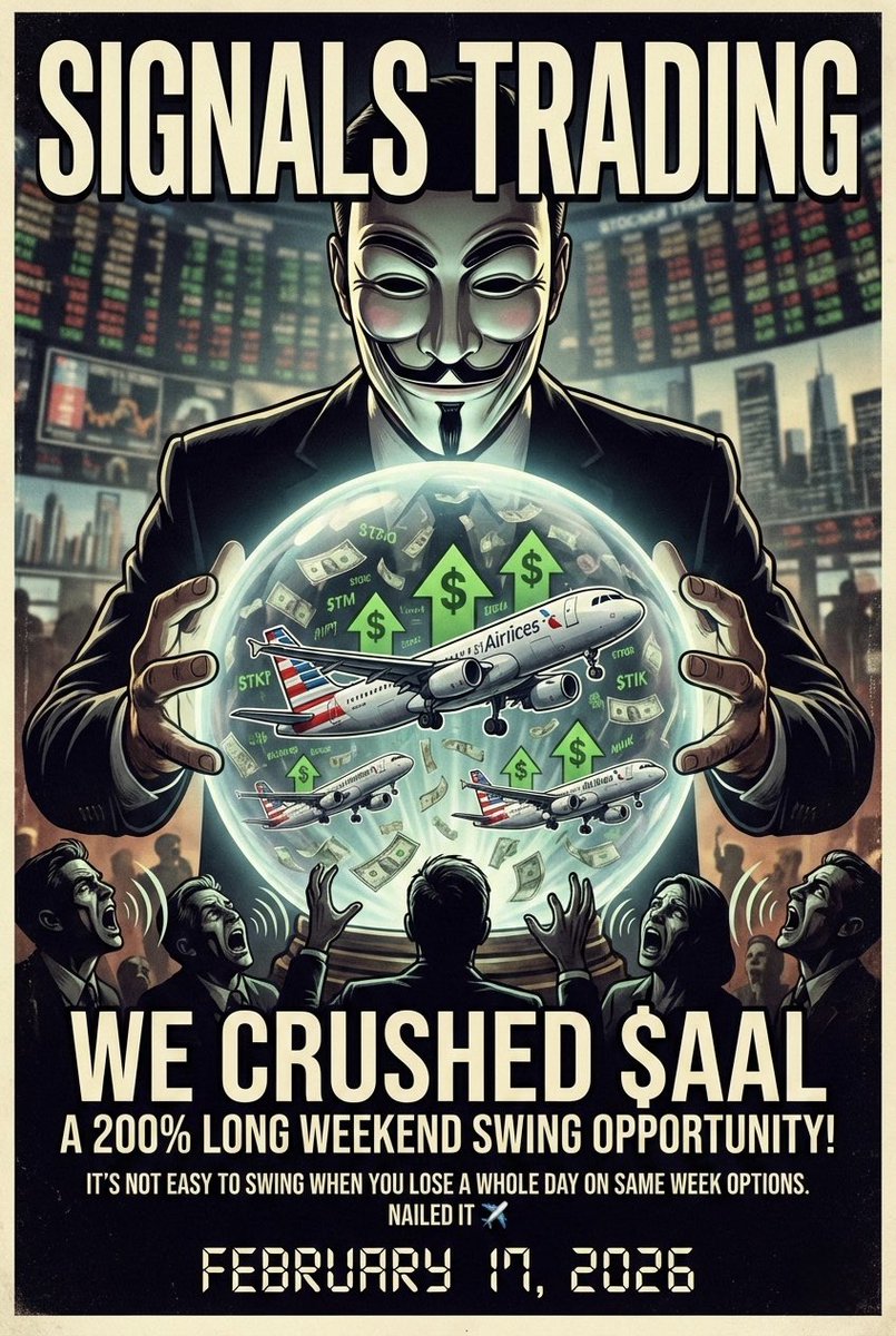 SMASHED THE SWING ON $AAL ✈️ 

200% opportunity over the long weekend! 

Join upppppp ryci26.website3.me

$SPY $QQQ $NVDA $ARM $DIS $CCL