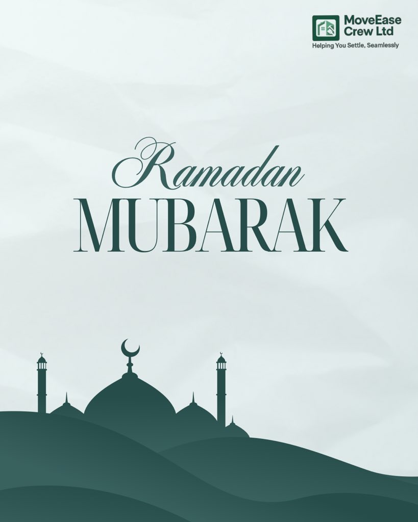 moveeasecrew's tweet photo. Ramadan Mubarak from all of us at MoveEase Crew 🌙
Wishing you a peaceful and blessed month filled with mercy and joy. https://t.co/HJ9lSkg2Is