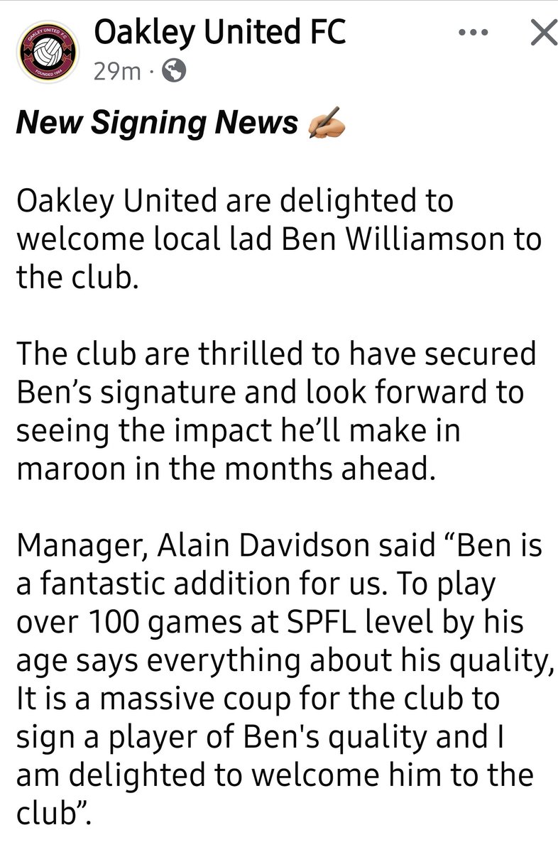 fife_football's tweet photo. Some signing by Oakley https://t.co/B50DhzimBH