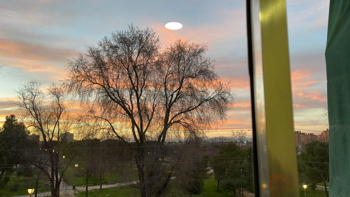 Yo tengo esas vistas desde mi ventana, tú que tienes?