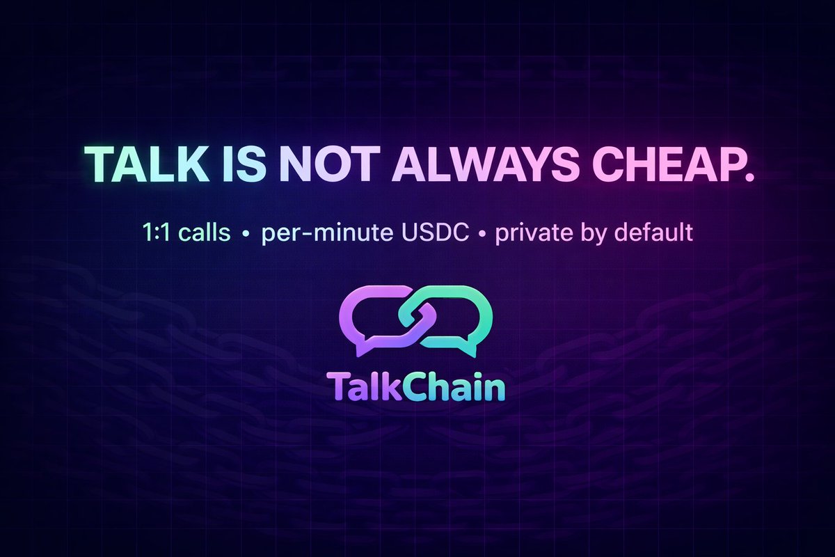 TalkChain Live tweet media