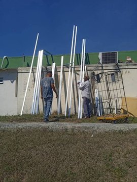 Esta acción, que se extiende a lo largo del país, beneficia a 161 hogares maternos, 156 hogares de ancianos, 305 casas de abuelos, 556 policlínicos <a href="/japortalmiranda/">José Angel Portal Miranda</a> <a href="/MINSAPCuba/">Ministerio de Salud Pública de Cuba</a> <a href="/GeoPAlvarez/">Georgina Pérez Alvarez</a>  <a href="/yoeaberob1/">Yoel Perez Garcia</a> <a href="/SaludGuantanamo/">Dirección General Salud Guantánamo</a> #CubaEstaFirme