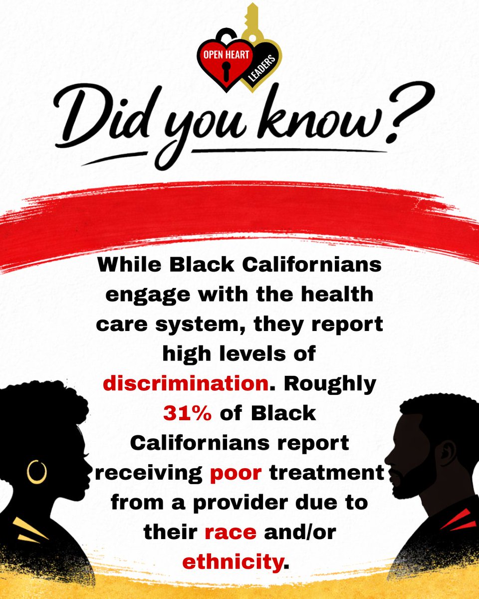 OpenHeartLeader's tweet photo. Mental health in the Black community deserves real conversations, real resources, and real support. We can’t ignore the facts and we won’t ignore the healing.
Visit the link in our bio to find the service that you need.
#OpenHeartLeaders #HealingCommunities #MentalHealthMatters https://t.co/VVzWB35amp