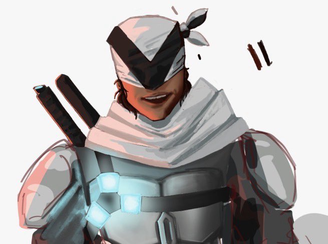 crash_m36's tweet image. tried to finish swau #ghostmaker for @rue_lou  for valentines.. did not succeed.. but take this