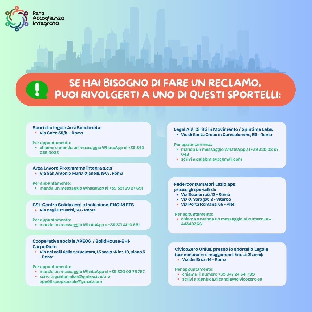 Se la banca o la posta ti rifiutano l’apertura del conto di base, non fermarti al primo no: hai dei diritti, puoi fare reclamo agli sportelli dedicati e chiedere sempre una risposta scritta e motivata.

#federconsumatori #federconsumatorilazio #banche