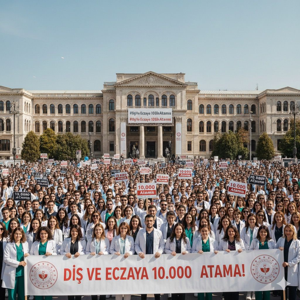 Teknisyen ve kalfaların oyuncağı olmuş işsiz eczacı ve diş hekimi ordusu içinizi sızlatmıyor mu? #DişVeEczaya10binAtama