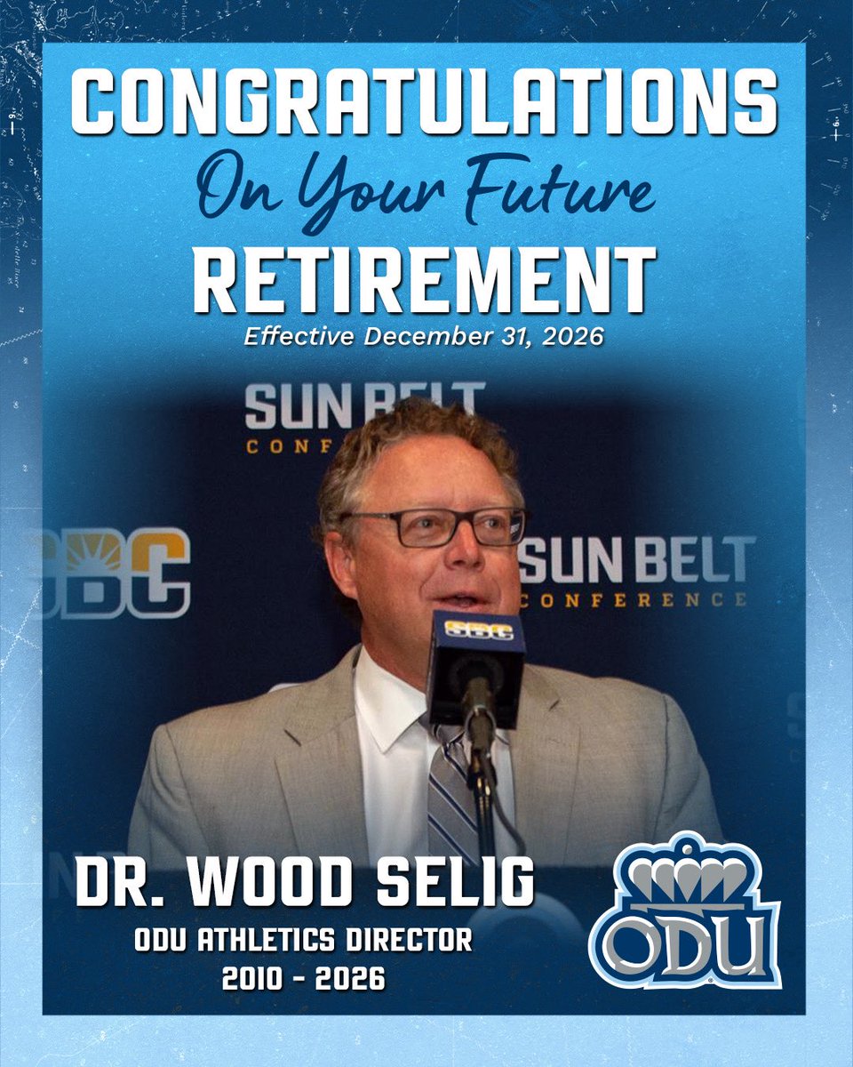 ODUSports's tweet photo. ODU Athletics Department Update 

See Dr. Wood Selig’s statement in the article release. 
🔗: https://t.co/mY9m7J87EF

#ODUSports | #Monarchs | #ReignOn https://t.co/p9F2gvW2bX