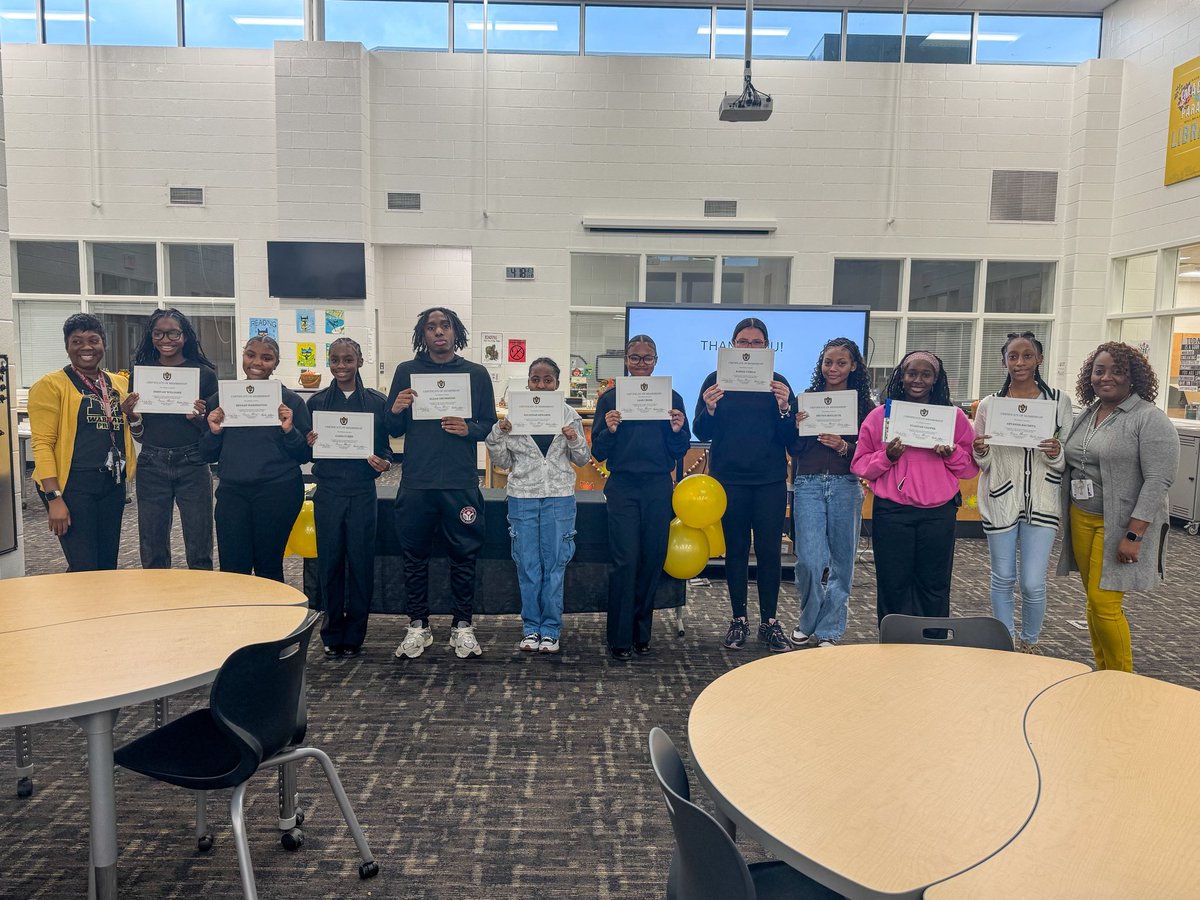 MHS_WarHawks's tweet photo. 🎉 Congratulations to the newest inductees of our @nationalbeta chapter! Your dedication to scholarship, leadership, & service has earned you this incredible honor.
We’re so proud of your hard work and can’t wait to see all you accomplish! 🖤💛🌟
#ARISEforPRIDE
#WarhawkPRIDE🦅 https://t.co/IUacQVVA5a