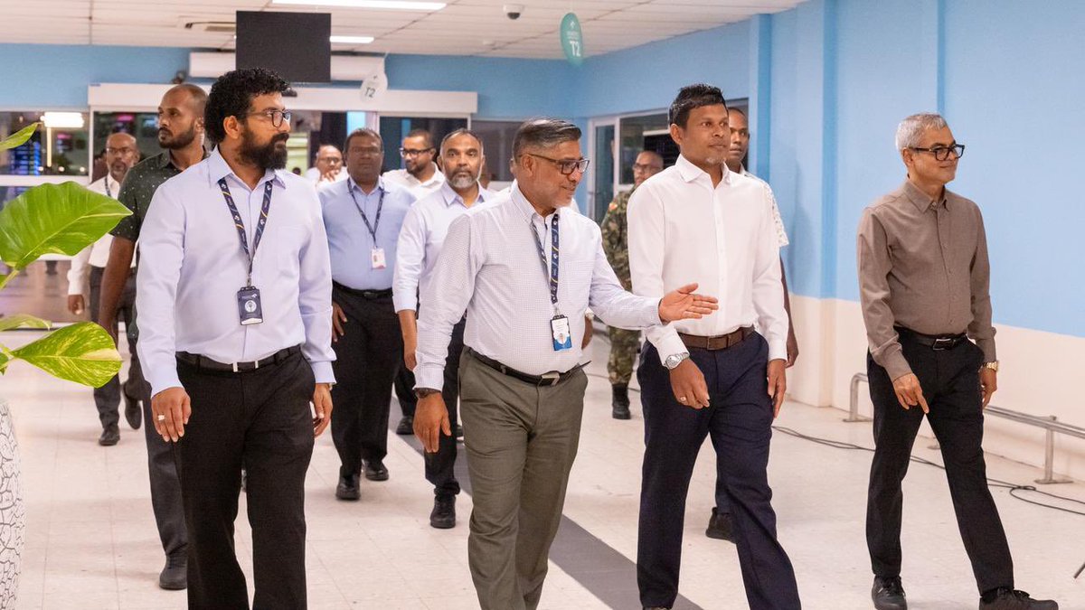 Domestic operations have been officially transferred to Terminal 2, marking a defining milestone in the continued evolution of Velana International Airport. 

His Excellency Vice President Al-Usthaaz Hussain Mohamed Latheef, inaugurated this transition in a ceremony held tonight