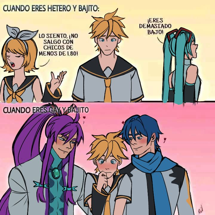 CuriVocaloid's tweet photo. Ventajas y desventajas
Curi hecho por Ryuto Nowan
#VOCALOID #KagamineLen #KagamineRin #HatsuneMiku #KAITO #Gakupo #CuriVocaloid https://t.co/0liLJN4AXJ