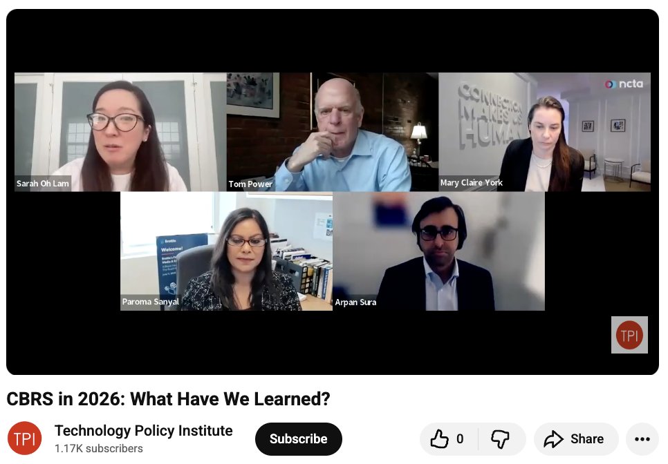 Technology Policy Institute (TPI) tweet media