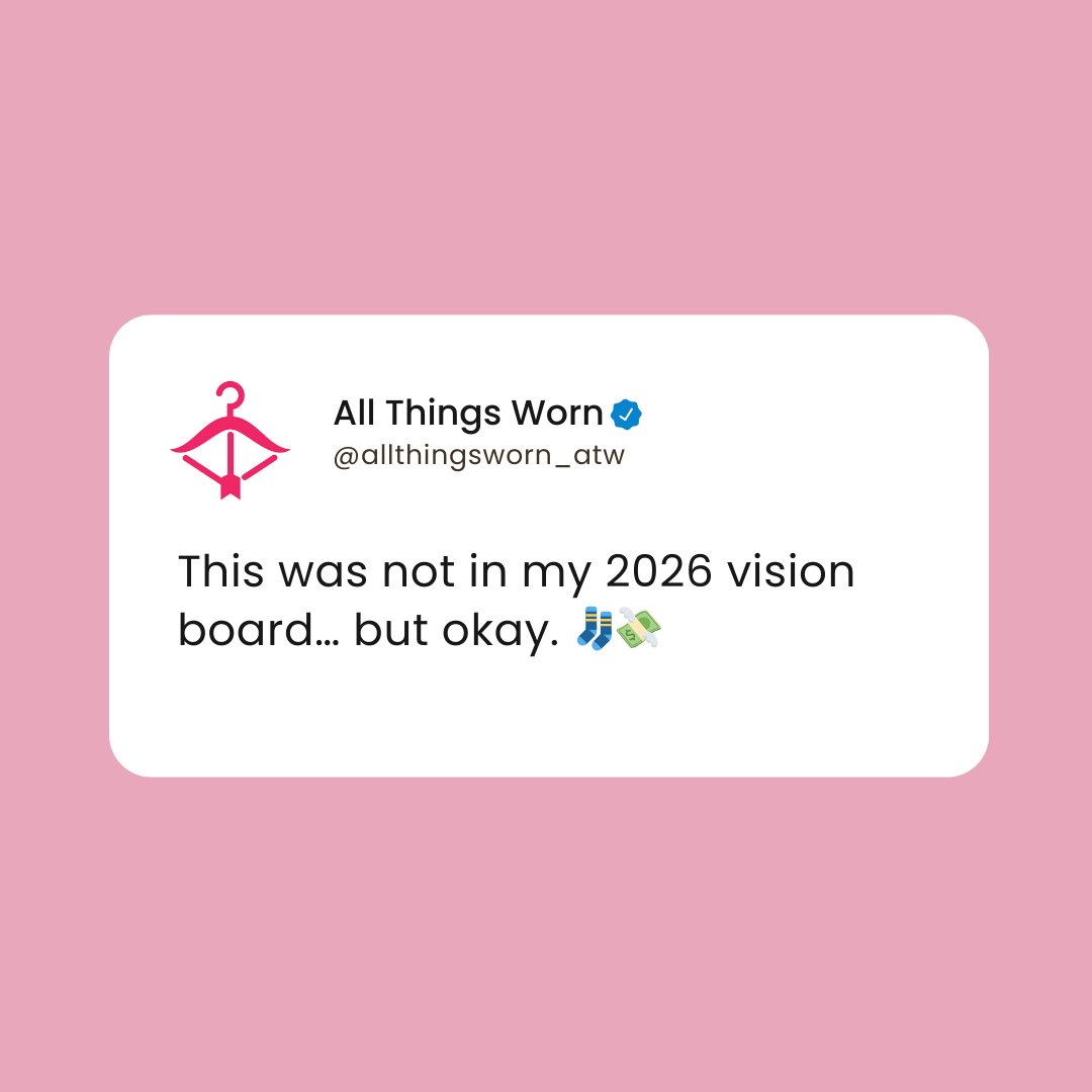 allthingsworn's tweet photo. Never thought I’d be here… selling socks and cashing in! 😏🧦💖

#AllThingsWorn #WornGoods #SideHustle #MoneyHacks https://t.co/FFayWaf2c5