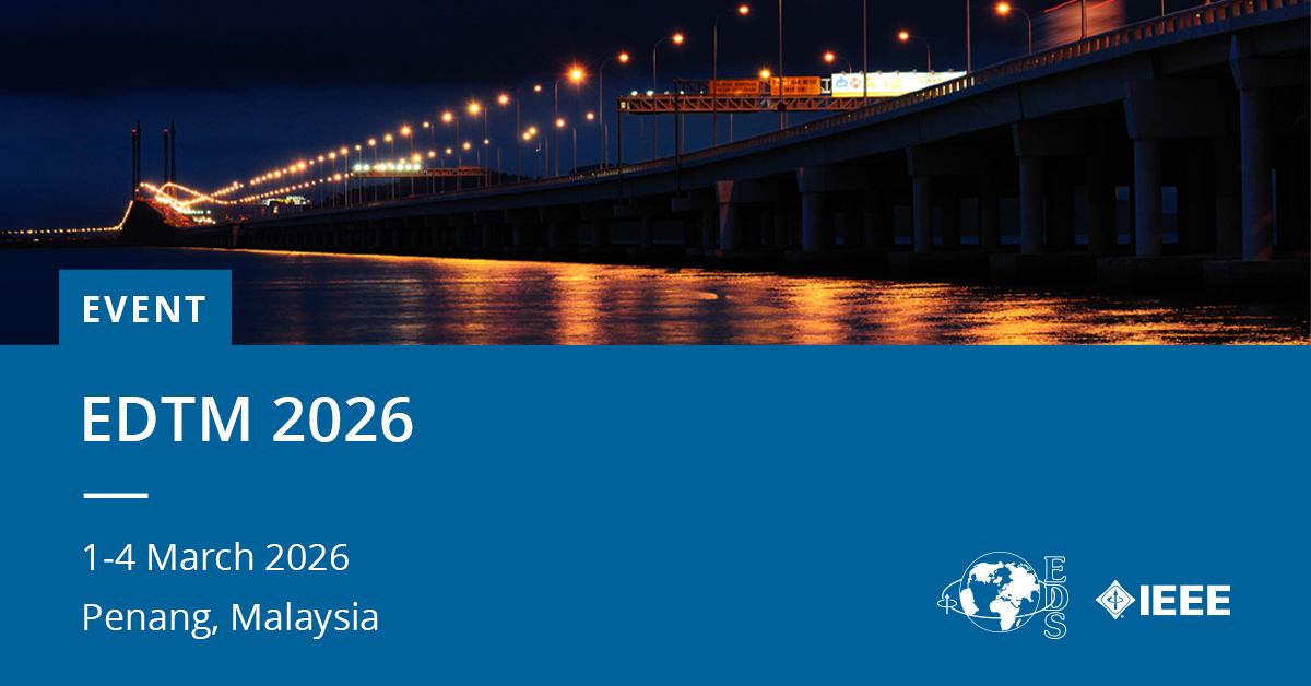 IEEE Electron Devices Society tweet media