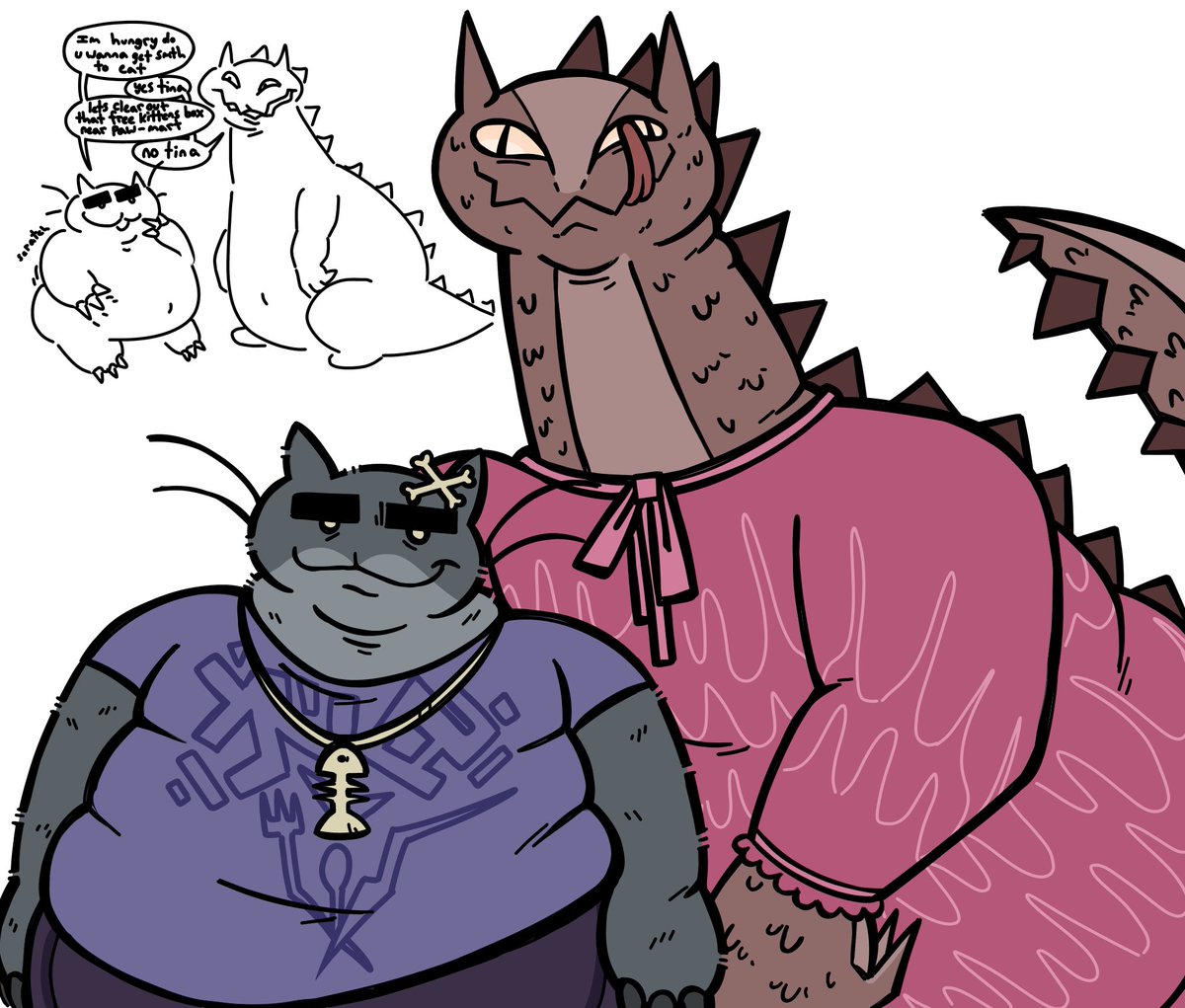 my favorite evil lesbians in the game so far #mewgenics