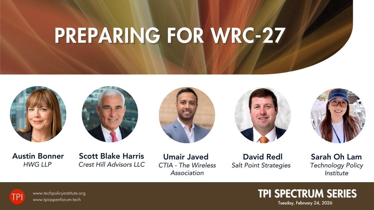 Technology Policy Institute (TPI) tweet media