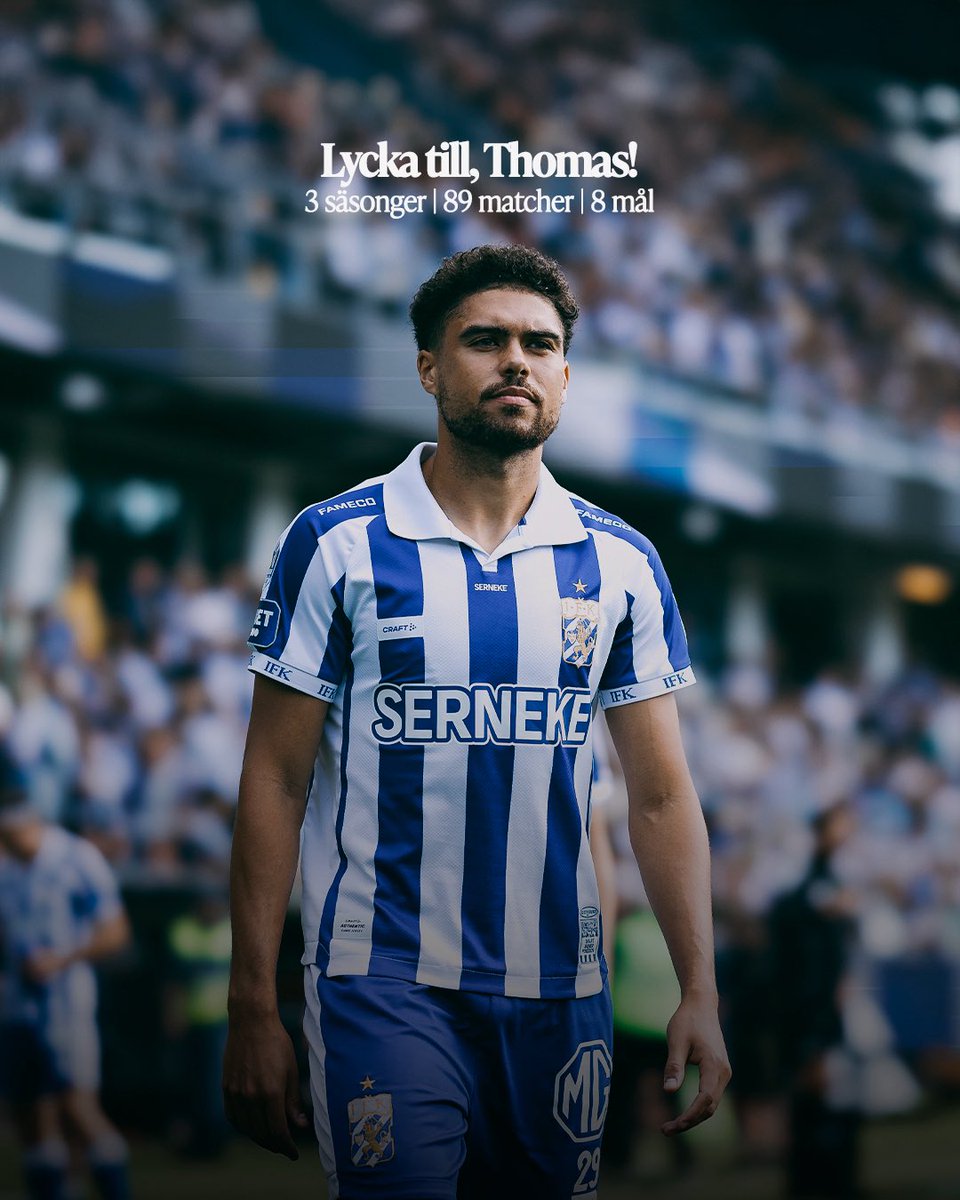 🔵⚪️| Tack och lycka till, Thomas! 

Thomas Santos lämnar IFK Göteborg och flyttar vidare till polska Motor Lublin. 

Läs mer i Blåvitt+ eller på ifkgoteborg.se.

#ifkgbg