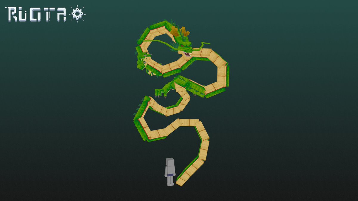 RuotaCheGira's tweet photo. Dragon Tale Dev Update #3

Shenron model it's fully done!
#Hytale #HytaleModding #DragonBall #DragonBallSuper #DragonBallSuperTheGalacticPatrol https://t.co/rAN4M6wcFX