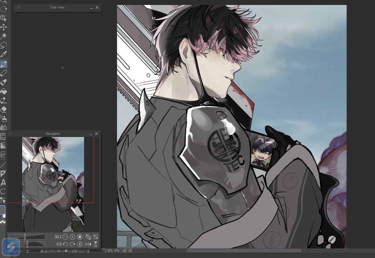 D2 of rendering narumi and slowly losing my sanity in the process