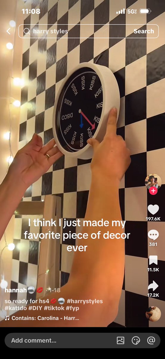 he saw the tutorial tiktok with 200k likes and had to do something about it