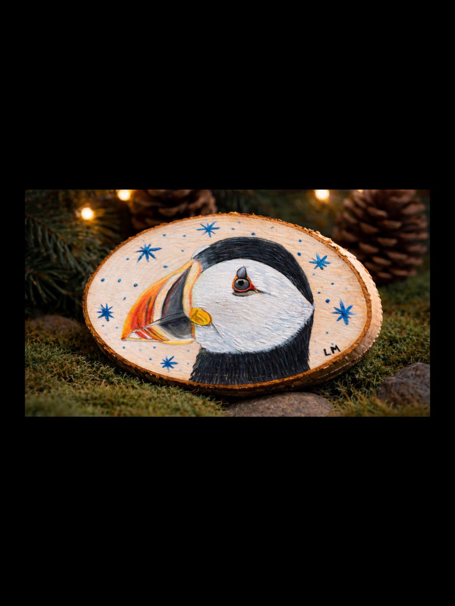 mueller6206's tweet photo. I’m from Newfoundland, Canada a place that feels like it was painted by magic itself.
The puffin is such a whimsical little soul. And yet, it belongs to us. To this rock. To this wild, enchanting island I call home.
#NewfoundlandArtist
#NewfoundlandCanada
#WhimsicalArt
#Fantasy https://t.co/llJdI7jlUA