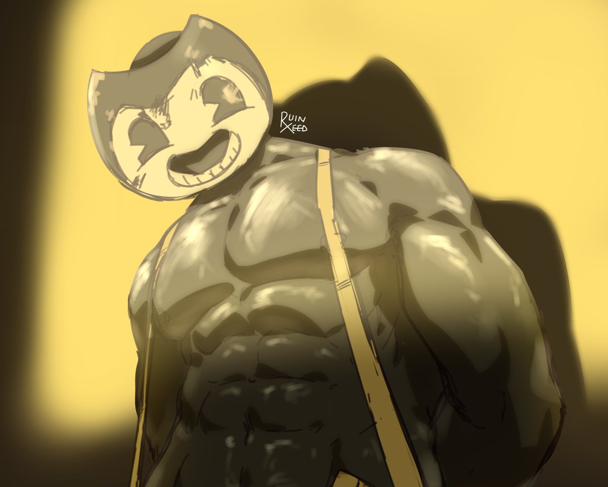 ruinxeed's tweet photo. Just played the game and this character caught my eye. Just look at his inky body​👀
#BENDY #SammyLawrence https://t.co/D2mCyIILcv