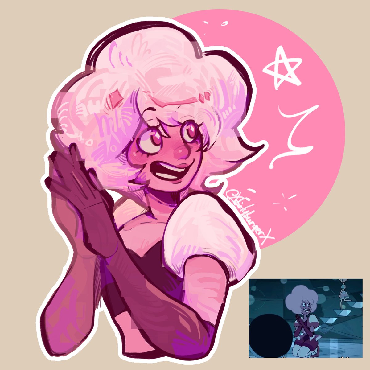 XbirdyburgerX's tweet photo. 好奇的生靈 無知的幼童
💎
#StevenUniverse #StevenUniverseFanart #pinkdimond https://t.co/bn4A2DvSPl