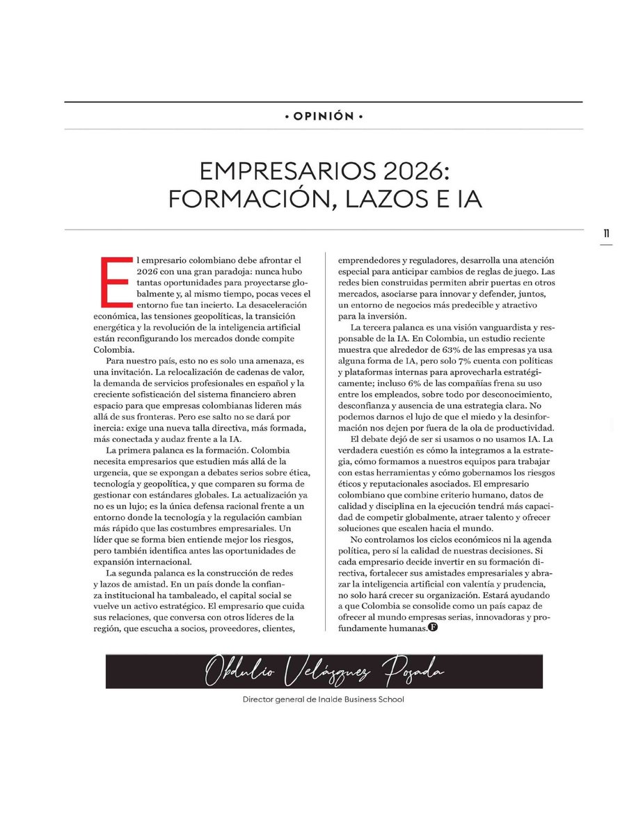 INALDE Business School tweet media