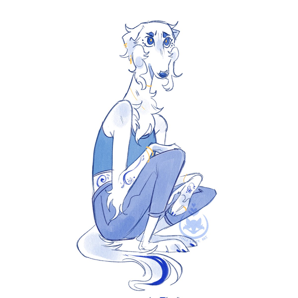 you with the watercolor eyes