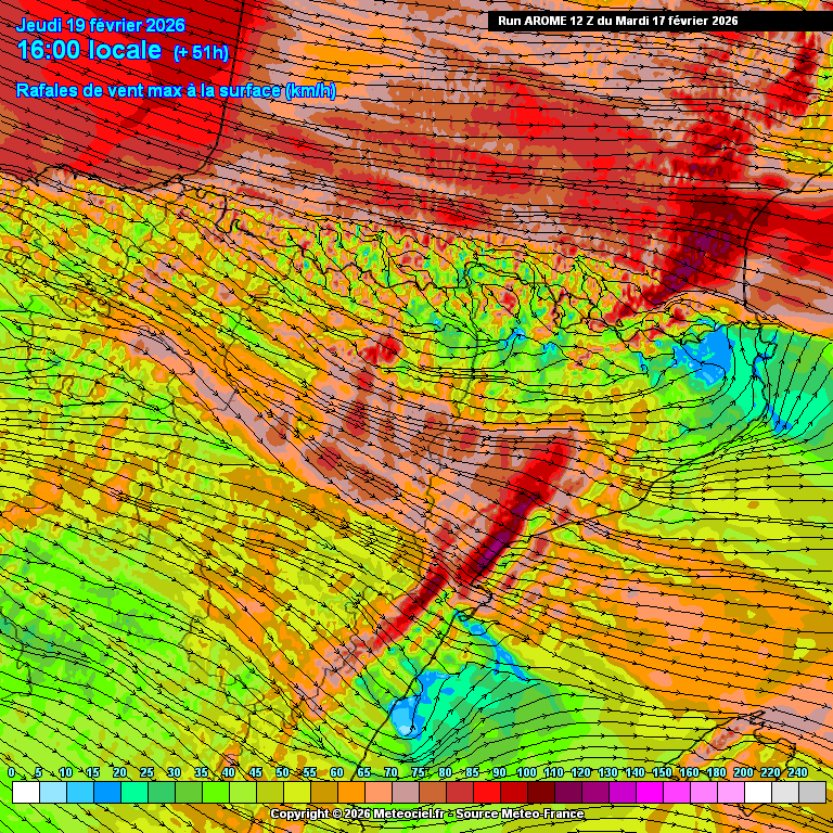 alexmegapc's tweet photo. ❌❌Atenció dijous a la tarda!!! amb el mestral, sobretot a la zona del Camp de Tarragona, els models d'alta definició ja posen ratxes sobretot a la tarda que poden arribar als 130 km/h. #meteo https://t.co/nDebmYhaWT
