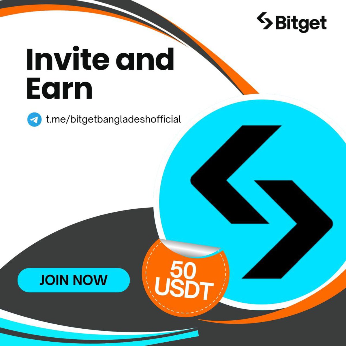BitgetBDT's tweet photo. 🔥 Bitget Bangladesh Invite &amp; Earn Event

Grow the Bitget Bangladesh group, invite friends to our group and get rewarded.

💰 $50 USDT prize pool
📅 Feb 17 - 20 | 11:00 PM BST

✅ Follow @BitgetBDT
🔁 Like &amp; repost
💙 Tag 3 friends, invite &amp; win

��� https://t.co/mm5Pg9k2Tb https://t.co/Im09yCZubZ