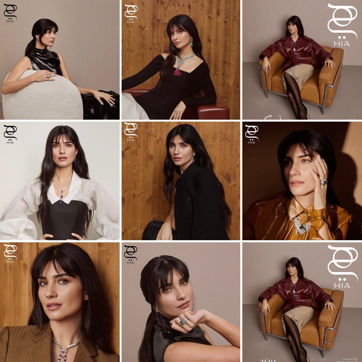 Tuba’s post features the cover story in “Hia” one of the most prominent women’s lifestyle magazines in the Middle East. “In this interview, we don't just return to the Lamis we loved, but discover Tuba today: more conscious, more serene, and more at peace with herself and the
