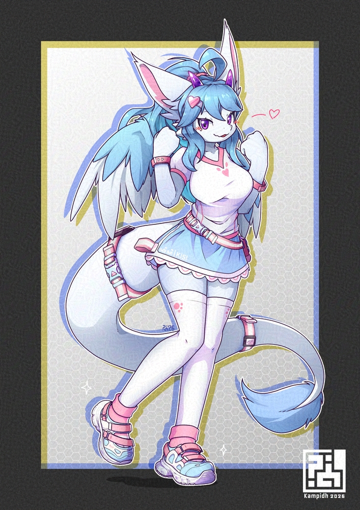 found a pair of cute sneakers irl and impulsively bought it~ 💙