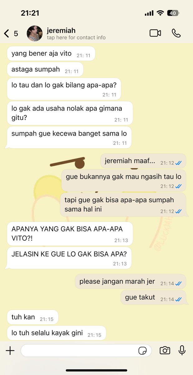 sionblush's tweet photo. jisyon one tweet au ; hancur sudah https://t.co/zaZznOJJZj