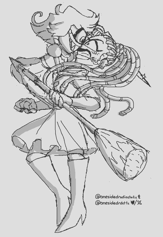 onesidedrdsttc's tweet photo. absolute crackship but I KNOW for a fact that if niffty was not explicitly confirmed straight via WOG that people would've taken "you're really pretty lady" and RAN with it
#HazbinHotel #HazbinHotelNiffty #HazbinHotelVelvette #veliffty #broommates #maiddoll #dollmaid https://t.co/TMVMDA8PFn