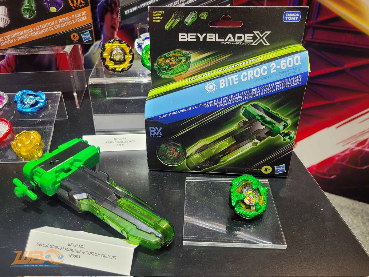 worldbeyblade's tweet photo. BLADERS AND BEY FANS! We are excited to report to you live from New York Toy Fair! Here is a thread of the upcoming releases! https://t.co/d3l0Ryfsbp