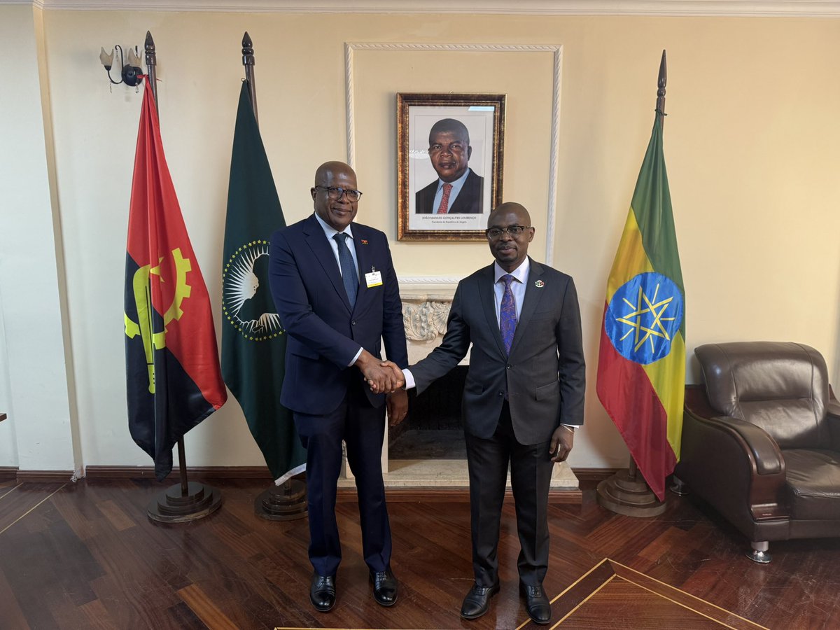 EMBASSY OF THE REPUBLIC OF ANGOLA IN ETHIOPIA tweet media