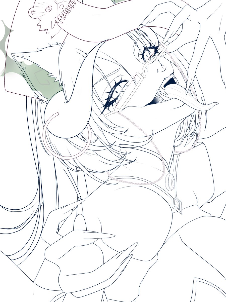 Pawwary🫀 VArtist🐯🖤 tweet media