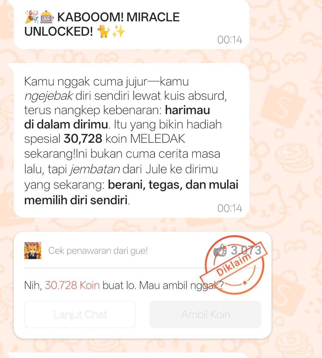 lightcake05's tweet image. Hehe makasi #NegoNekoDiShopee