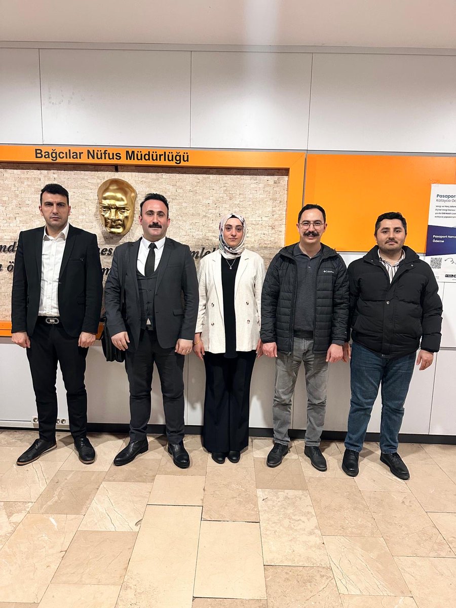 Bağcılar İlçe Nüfus Müdürlüğü personeli ile bir araya gelerek istişarede bulunduk. Müdürümüz Sayın Sinan Bey ve kıymetli çalışma arkadaşlarımıza misafirperverlikleri için teşekkür ederiz. Birlikte daha güçlüyüz 🤝
<a href="/akkurt_fatih/">Fatih AKKURT</a> <a href="/TurkesGuney/">Türkeş Güney</a> <a href="/TurkBuroSenGM/">Türk Büro-Sen</a>