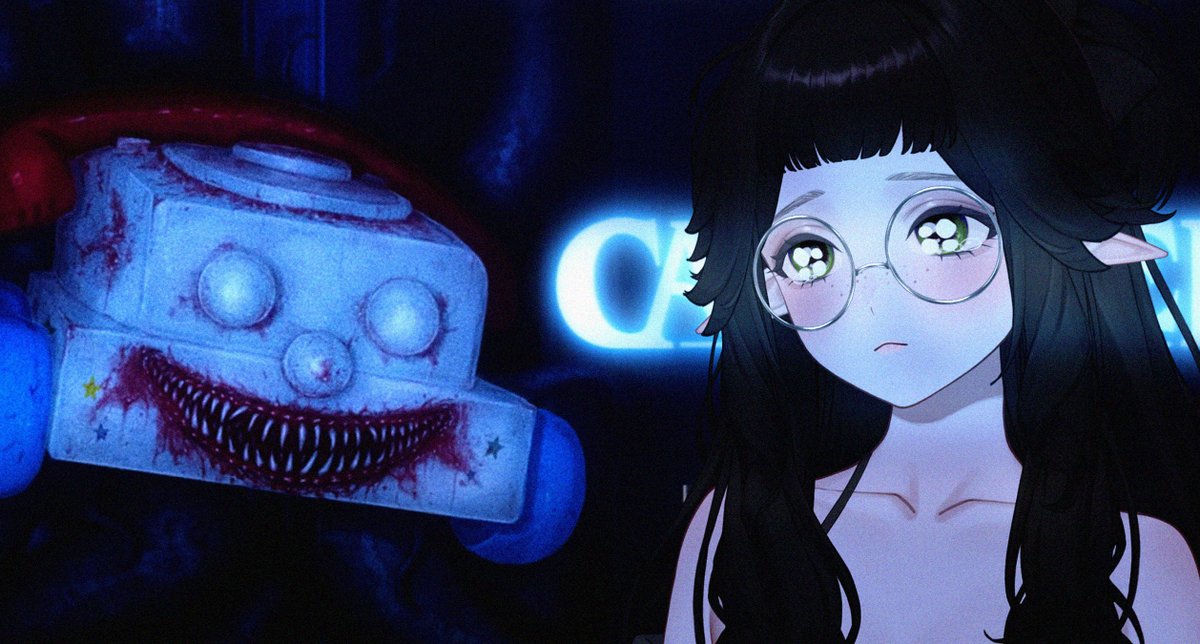 LaynaLazar's tweet photo. 🚨I'm the main character in a horror game, and the demo comes out today!! 🚨 https://t.co/A85RlEoqT4