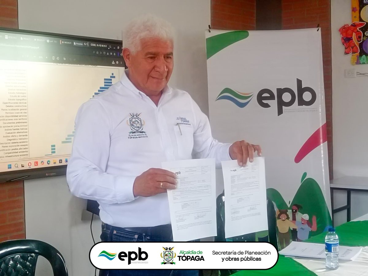 En el Centro Poblado de Vado Castro se llevó a cabo la suscripción del Acta de Inicio del contrato de consultoría N 003 de 2025 para el mejoramiento y construcción del acueducto del Centro Poblado Vado Castro, en la Vereda San Juan de Nepomuceno del municipio de Tópaga – Boyacá.