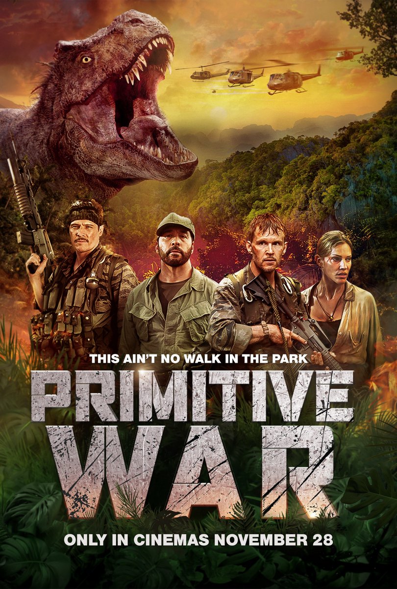 The cancelled sequel for 'Primitive War' is rumored to be adapting the third book where the cast visits an island full of mutant dinosaurs.

A hexapodal mutant dinosaur is rumored to be one of the new creatures.

(Source: IMDB)