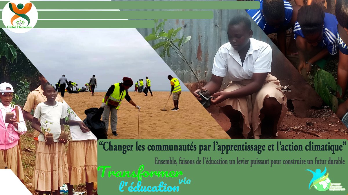 Globalhumaniste's tweet photo. À Global Humaniste, nous croyons que l’éducation est le moteur de la transformation durable des communautés
#GlobalHumaniste #Éducation #ActionClimatique #ODD #TransformationCommunautaire #GEP #EDD https://t.co/V2S7g2ZOvd