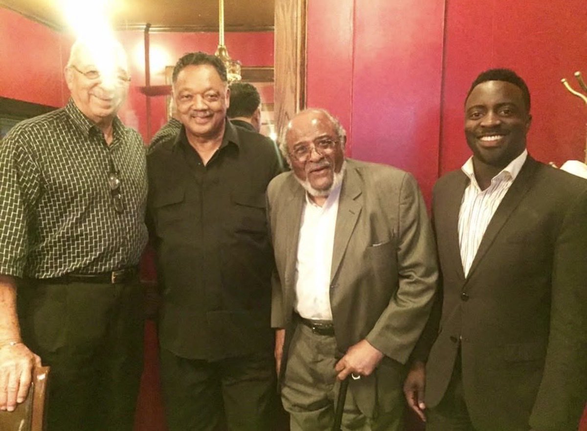 JermaineReed's tweet photo. Honoring the life and formidable legacy of Rev. Jesse Jackson.
My journey with him began post-college on the front lines of a "March for Peace" in DC. Standing beside him, I felt the echoes of the giants who came before us—a direct link to the fight for the soul of our nation.
From hosting him in Kansas City to our recent meeting at the 2024 DNC in Chicago, his dedication never wavered. We honor his memory by carrying the torch forward. The march for peace and justice continues. 🕊️✊🏾
#JesseJackson #Legacy #CivilRights #KeepHopeAlive #SocialJustice
@revjessejackso @RPCoalition